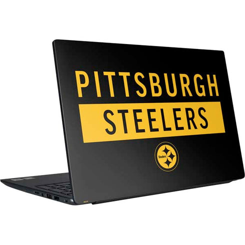 NFL Pittsburgh Steelers Black Performance Series Dell Vostro Skin